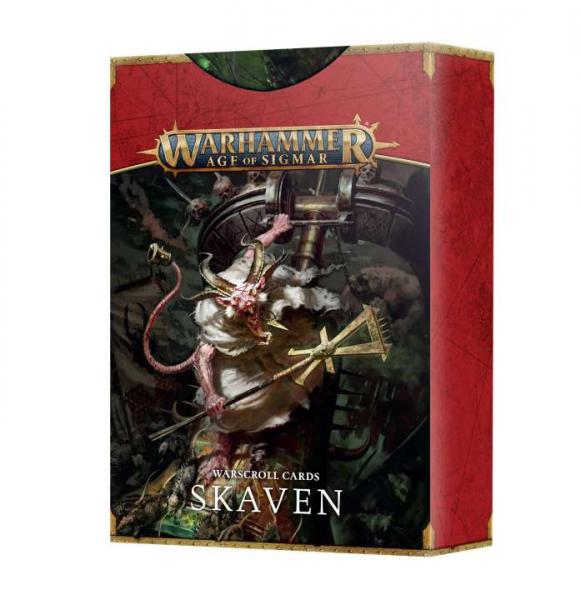 WARSCROLL CARDS: SKAVEN (ENGLISH)