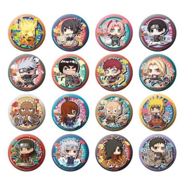 Naruto Metall Ansteck-Buttons 5 cm Ninkaitaisen