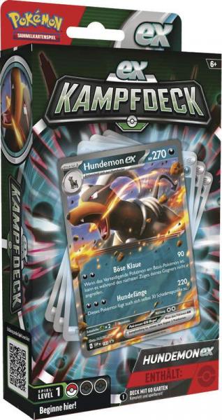 Pokemon EX-Kampfdeck Oktober 2023 Hundemon EX DE