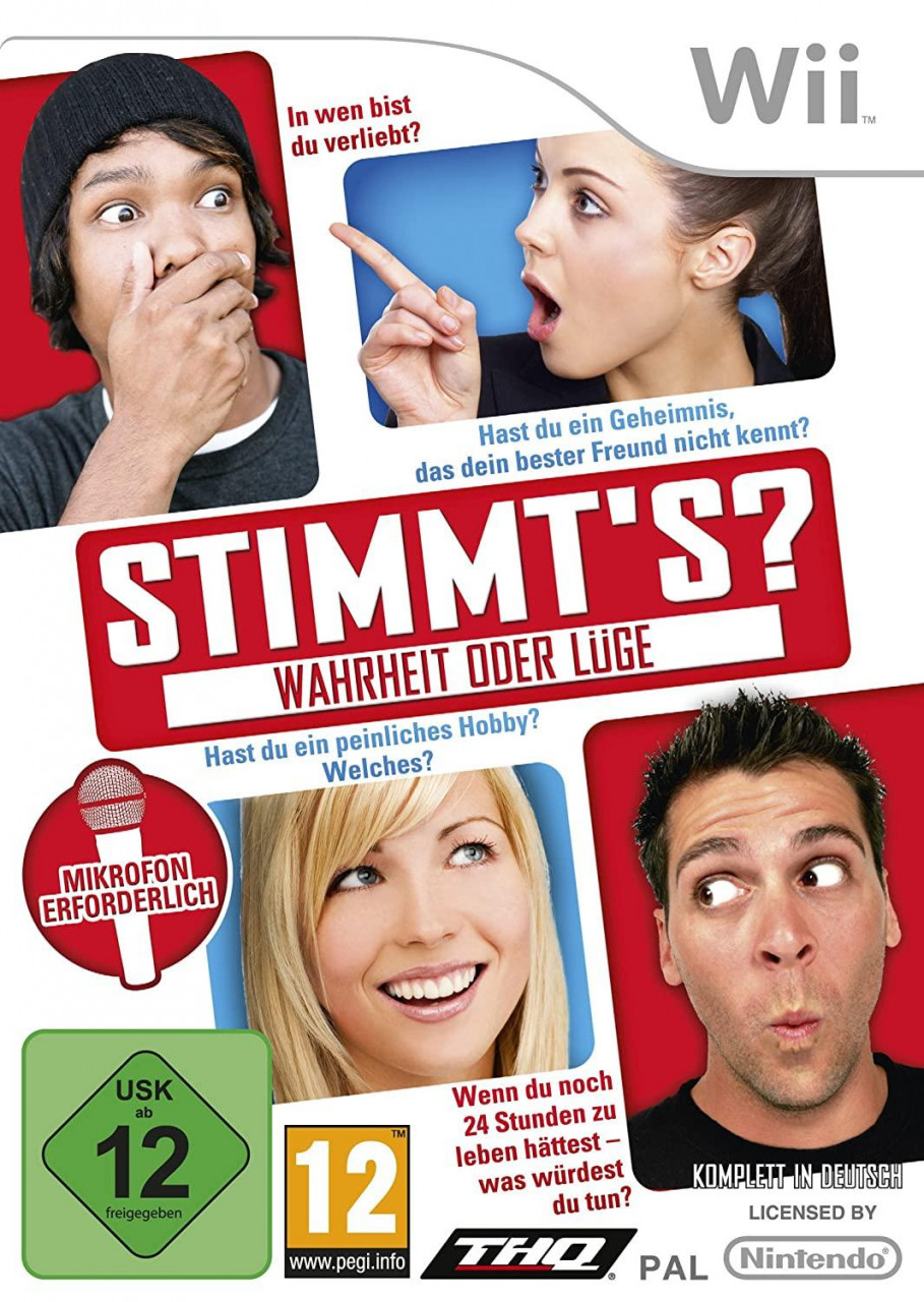 Stimmts: Wahrheit oder Lüge (Wii, gebraucht) **