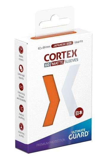 Ultimate Guard Cortex Sleeves Japanese Size Matte Orange (60)
