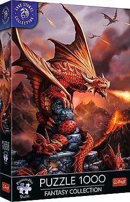 Fantasy Collection: Feuerdrachen Puzzle (Premium Plus)(1000)