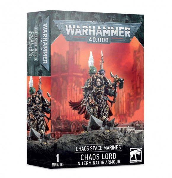 Chaos Space Marines Chaos Lord / CHAOSLORD IN TERMINATORRÜSTUNG (43-12)