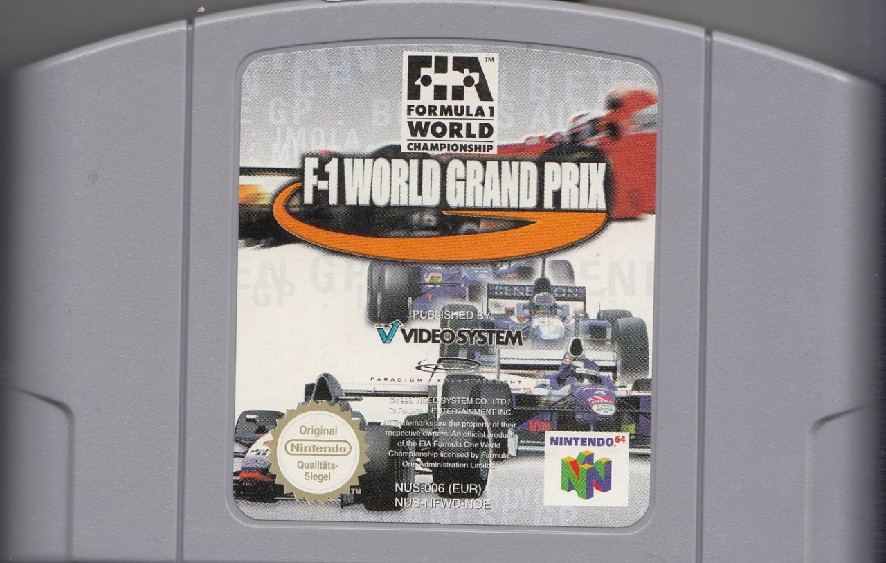 F1 World Grand Prix - MODUL (nus-nfwd-noe) (Nintendo 64, gebraucht) ** F1 World Grand Prix - MODUL (nus-nfwd-noe) (Nintendo 64, gebraucht) **
