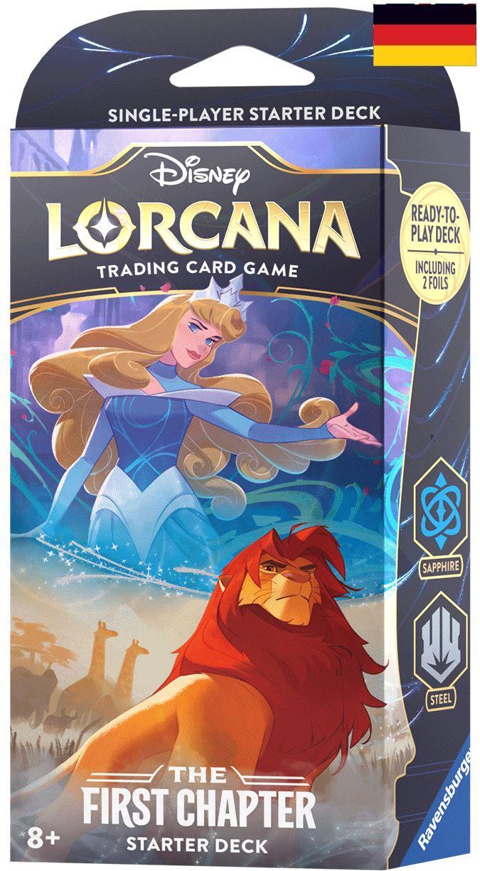 Disney Lorcana - Kapitel 1: Starterdeck Aurora / Simba DE Disney Lorcana - Kapitel 1: Starterdeck Aurora / Simba DE