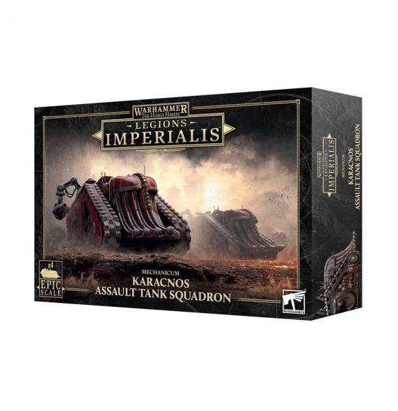 LEGIONS IMPERIALIS: MECHANICUM KARACNOS ASSAULT TANK SQUAD (03-83)