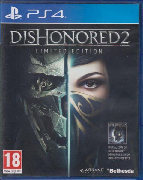 Dishonored 2 - Limited Edition (Playstation 4, gebraucht) **