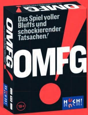 OMFG- Das Spiel voller Bluffs und schockierender Tatsachen
