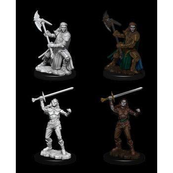 Dungeons & Dragons Nolzur`s Marvelous Miniatures: W7 Female Half-Orc Fighter