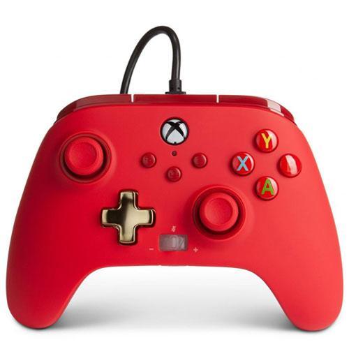 XBOX One Wired Controller Red Enhanced (XBOX One, Neu)**