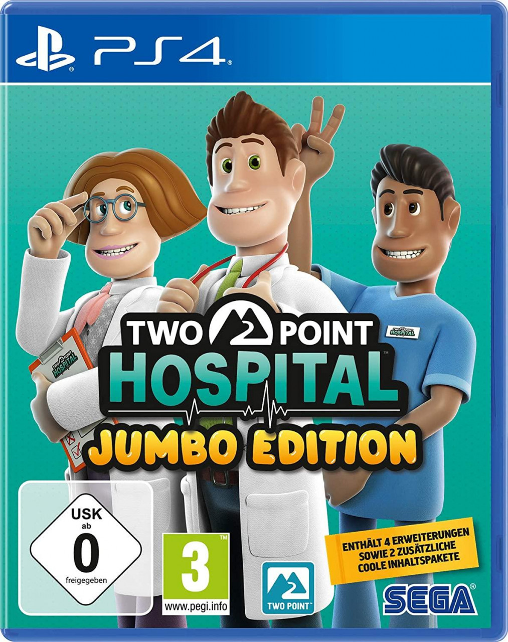 Two Point Hospital - Jumbo Edition (Playstation 4, NEU)
