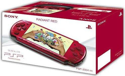PSP Konsole Slim & Lite 3004 Radiant Red (PlayStation Portable, gebraucht) **