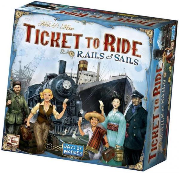 TICKET TO RIDE - RAILS & SAILS