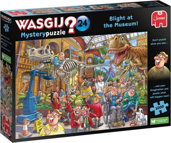 Wasgij Mystery 24 Blight at the museum! 1000 Teile Puzzle