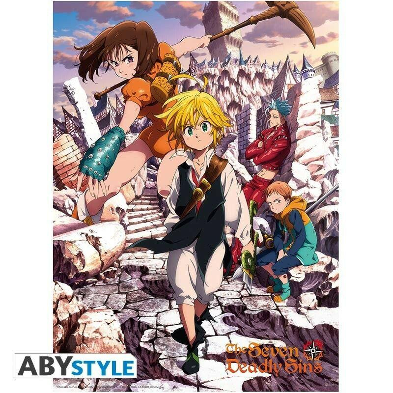 THE SEVEN DEADLY SINS - Poster "Sins" (52x38)