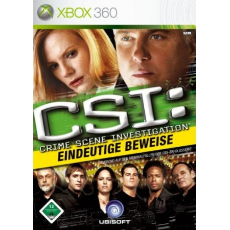CSI Crime Scene Investigation: Eindeutige Beweise (Xbox 360, gebraucht) **