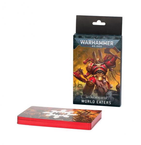 DATENBLATTKARTEN: WORLD EATERS (DEUTSCH) (67-06-04) 10te Edition