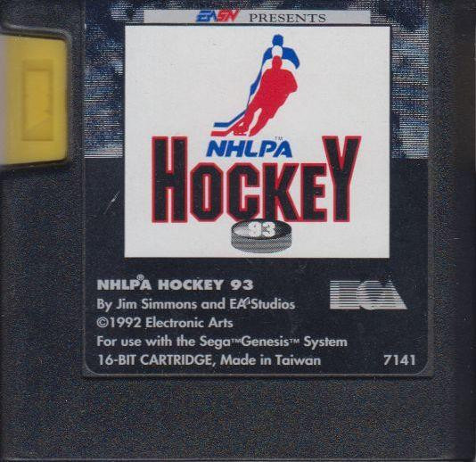 NHLPA Hockey 93 - MODUL (Genesis, gebraucht) **