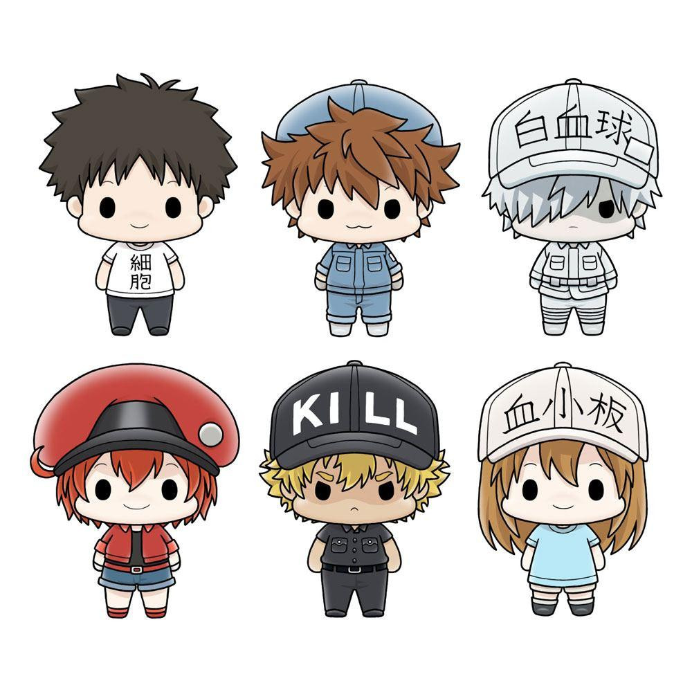Cells at Work! Chokorin Mascot Series Sammelfiguren 5 cm