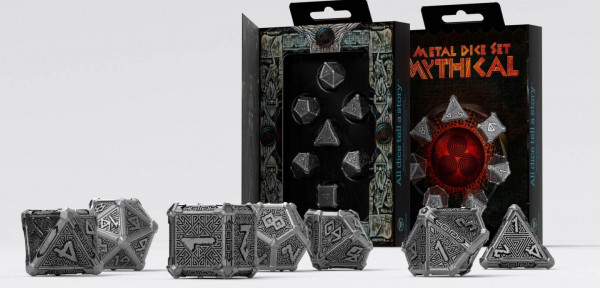 Metal Mythical Dice Set (7)