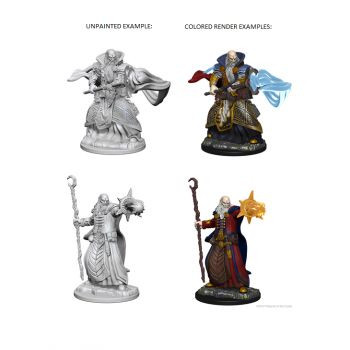 Dungeons & Dragons Nolzur`s Marvelous Unpainted Miniatures: W1 Human Male Wizard Dungeons & Dragons Nolzur`s Marvelous Unpainted Miniatures: W1 Human Male Wizard