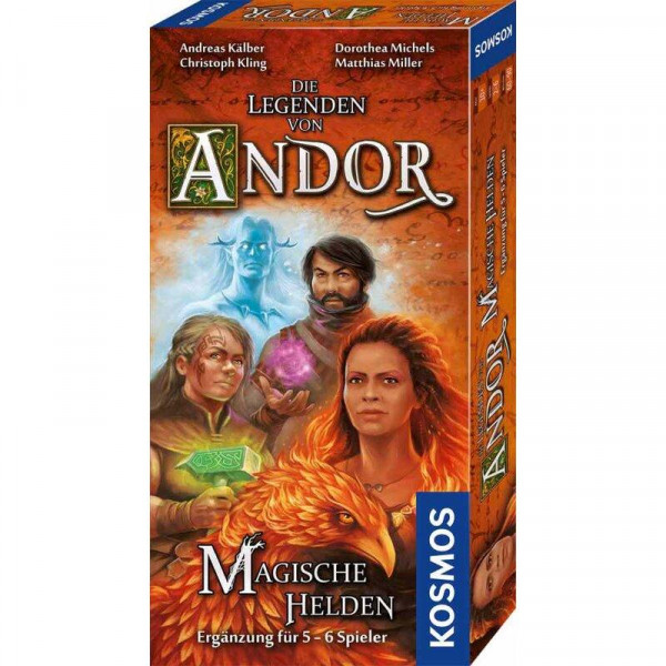 Andor - Magische Helden Ergänzung für 5 - 6 Spieler DE