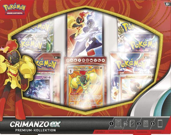 Pokémon TCG: Crimanzo-ex Premium-Kollektion 2024 DE