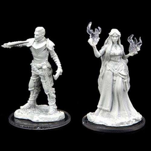 Critical Role Minis W2 Turst Militia Swordsman & Lyrengorn Holy Priest