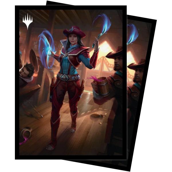 Outlaws of Thunder Junction 100ct Deck Protector Sleeves A for Magic: The Gathering