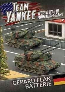 Flames of War Team Yankee Gepard Flakpanzer Batterie (x2)