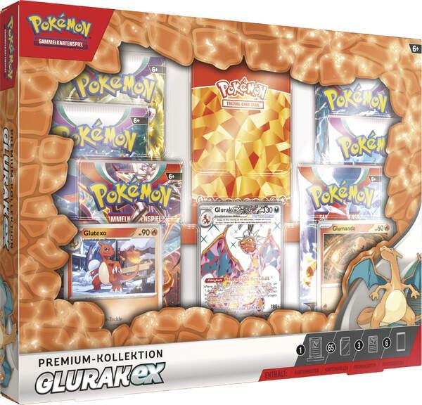 Pokemon Glurak EX Premium Collection DE B-Ware