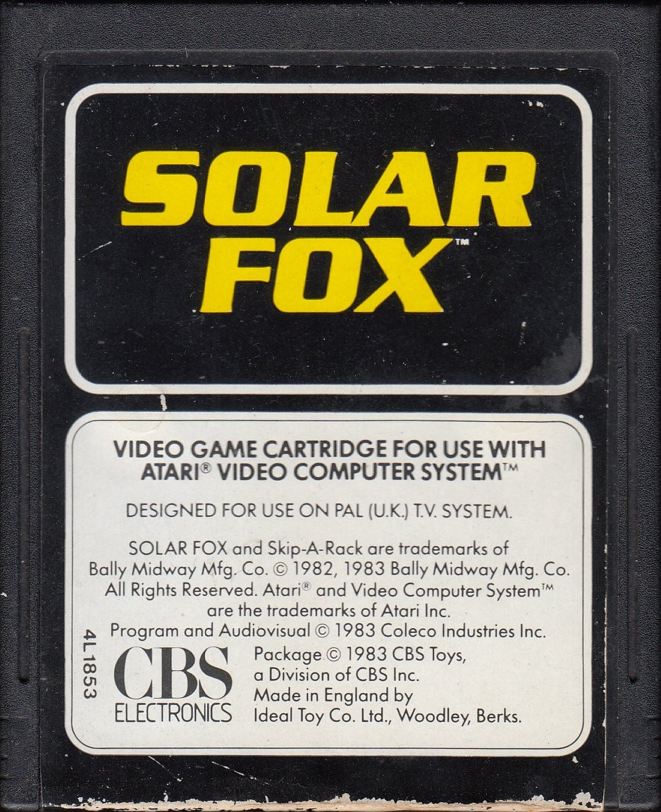 SOLAR FOX - MODUL (Atari VCS, gebraucht) **