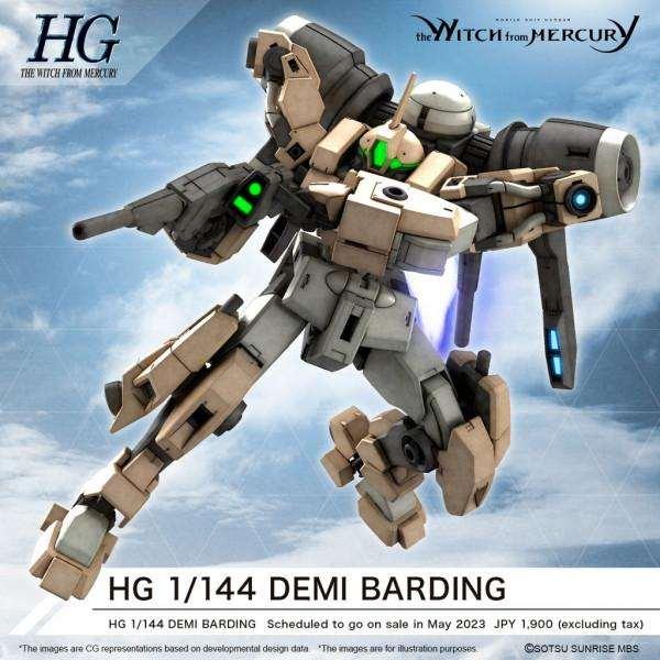 Gundam: The Witch from Mercury - High Grade - Demi Barding 1:144 Scale Model Kit
