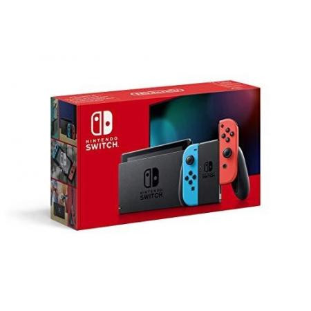 Nintendo Switch Konsole V2 - Neon-Rot / Neon-Blau (Switch, NEU)