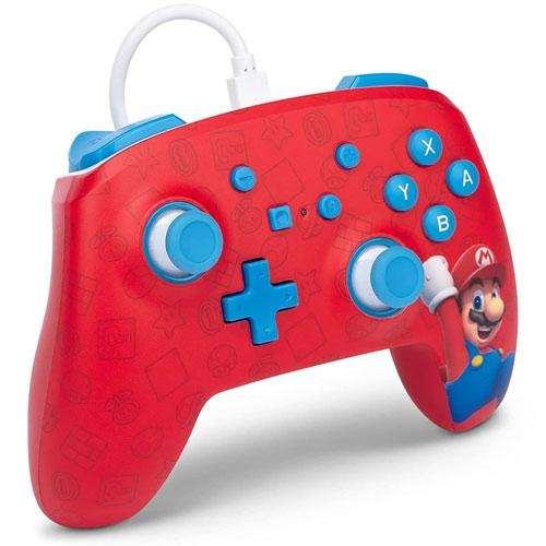 Switch Controller wired - Mario Hurra! (NEU)