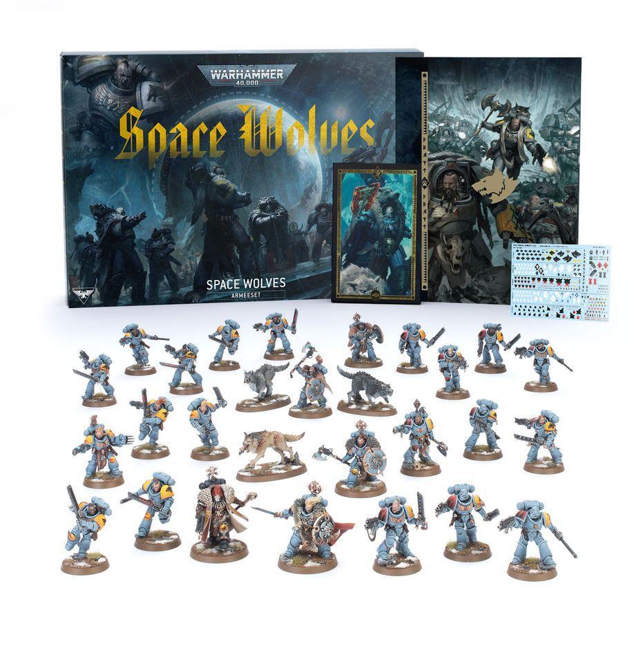 SPACE WOLVES: ARMEE-SET (GERMAN) (53-33-04) SPACE WOLVES: ARMEE-SET (GERMAN) (53-33-04)
