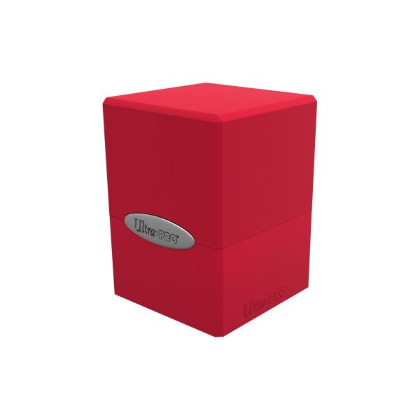 Satin Cube - Red