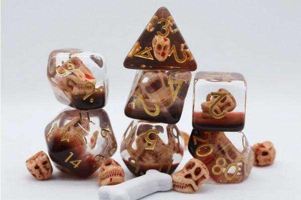 Dino Fossil RPG Dice Set (7) Dino Fossil RPG Dice Set (7)