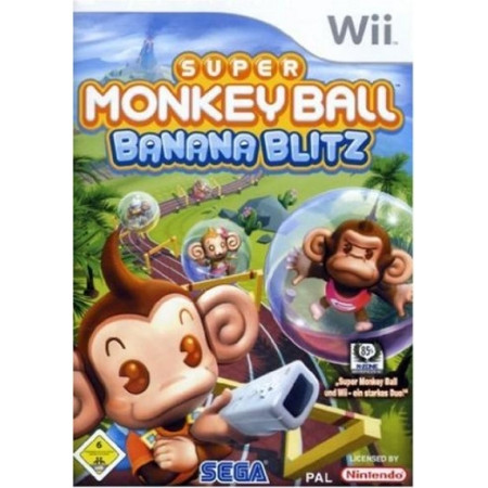 Super Monkey Ball - Banana Blitz (Wii, gebraucht) **