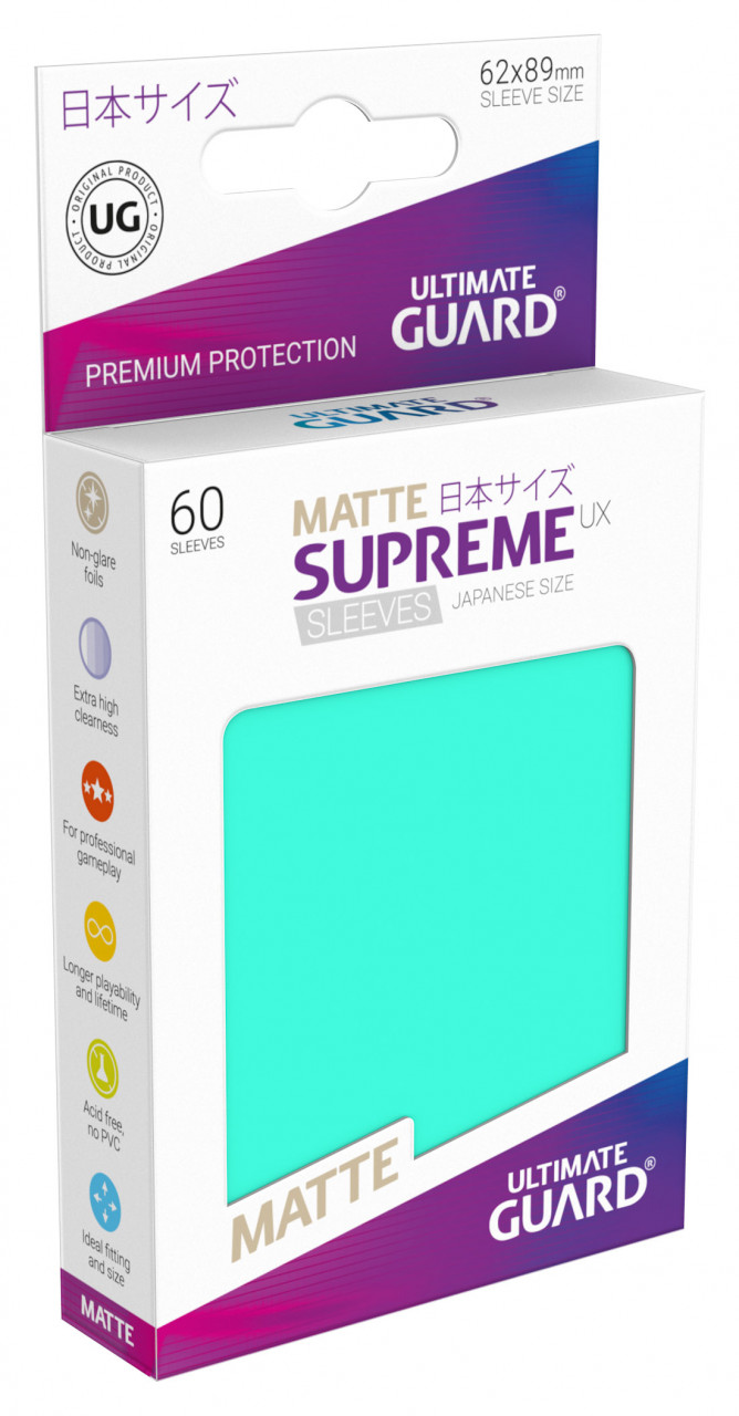 Supreme Sleeves Japan Size Matt UX Turquoise (60)