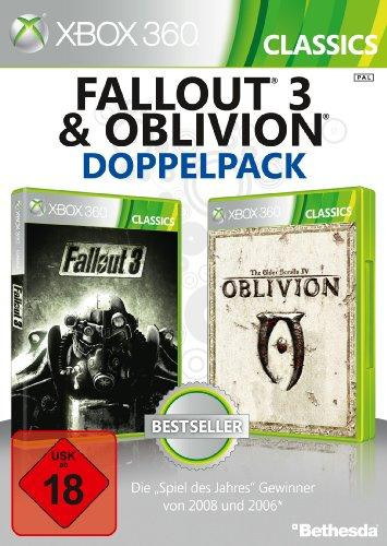 Fallout 3 & Oblivion Double Pack - Classics (Xbox 360, gebraucht) ** Fallout 3 & Oblivion Double Pack - Classics (Xbox 360, gebraucht) **