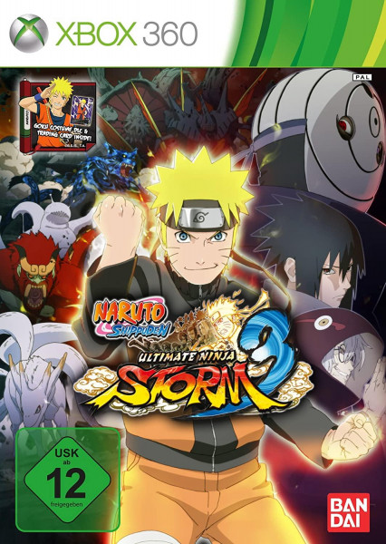 Naruto Shippuden: Ultimate Ninja Storm 3 (Xbox 360, gebraucht) **