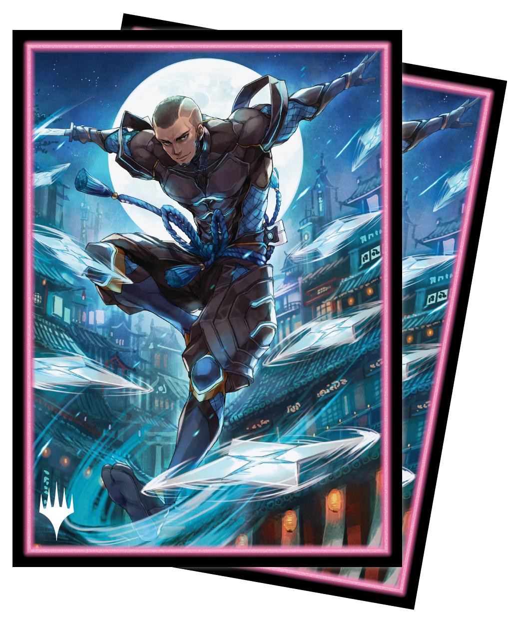 UP Standard Sleeves for Magic: The Gathering - Kamigawa Neon Dynasty Kaito Shizuki (100 Sleeves) UP Standard Sleeves for Magic: The Gathering - Kamigawa Neon Dynasty Kaito Shizuki (100 Sleeves)