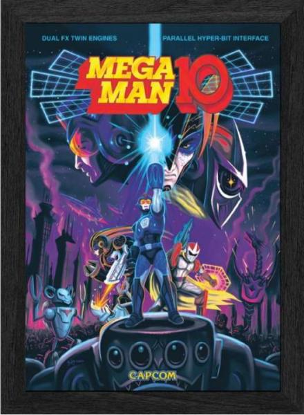 Pixel Frames: Plax Mega Man 10