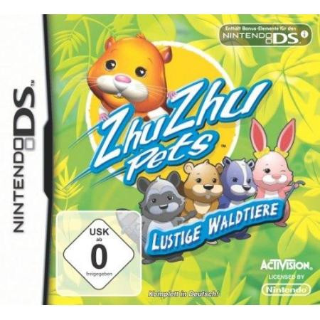 Zhu Zhu Pets: Lustige Waldtiere (Nintendo DS, NEU) **