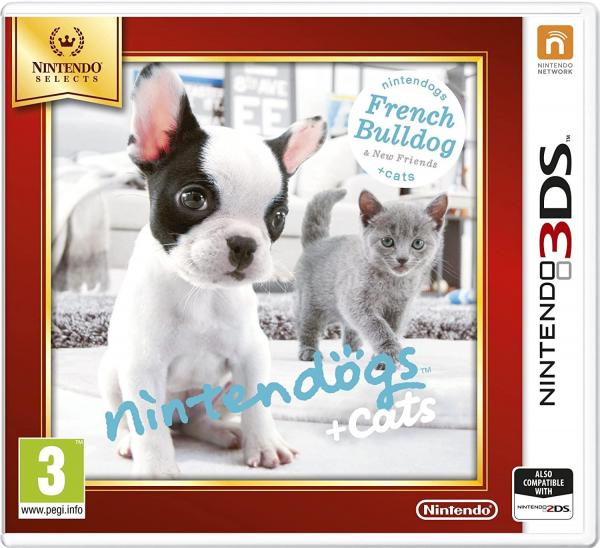 Nintendogs + Cats: French Bulldog & New Friends - Selects (Nintendo 3DS, NEU)