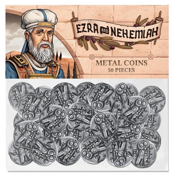 Ezra & Nehemiah Metal Coins (50)