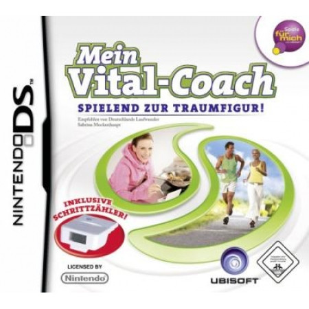 Mein Vital-Coach: Spielend zur Traumfigur (inkl. Schrittzähler) (Nintendo DS, NEU) ** Mein Vital-Coach: Spielend zur Traumfigur (inkl. Schrittzähler) (Nintendo DS, NEU) **