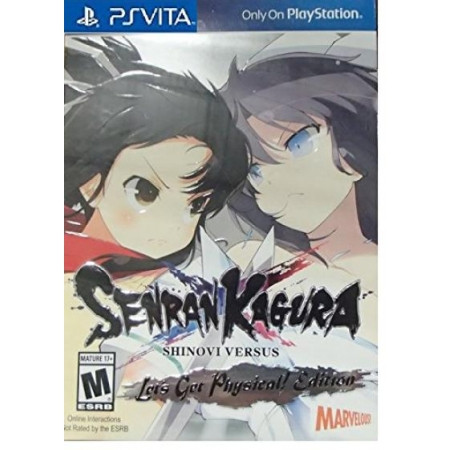 Senran Kagura: Shinovi Versus - Lets Get Physical Limited Edition (PlayStation Vita, NEU) **