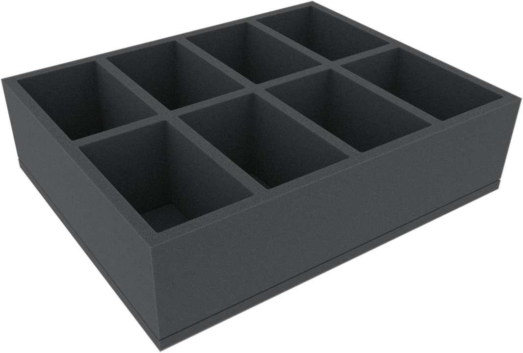 Feldherr 90 mm Full-Size Schaumstoffeinlage mit 8 Fächern Feldherr 90 mm Full-Size Schaumstoffeinlage mit 8 Fächern